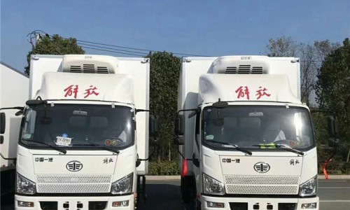 4米解放J6F冷藏車 